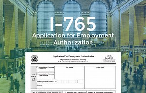 Форма I-765 | Заявление на получение разрешения на работу