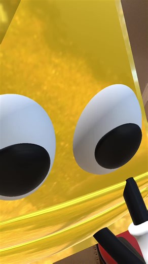 Dancing triangle meme but realistic