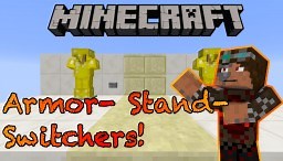 SUPER Mini Armor Stand- Switchers-- AWESOME Redstone! Minecraft Map