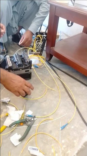 Fiber Optic Jointing & Splicing Tutorial | Step-by-Step Guide for Beginners. #fiberoptic #ofc