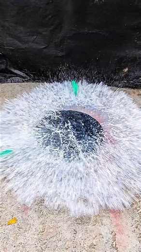 Dropping Water Balloons in Super Slow Motion 😱 | Amazing Explosion #WaterBalloon#SlowMotion#Viral