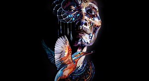 Watch how Yulia Brodskaya creates this amazing quilled paper portrait