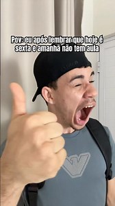 Você tem aula amanhã?