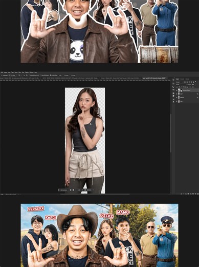 Thumbnail Design Breakdown — Dawson Oaks Trailer Park (Photoshop)