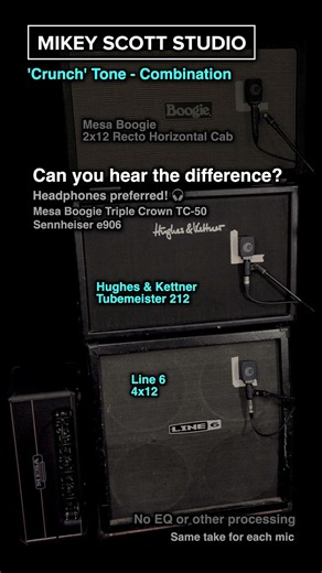 Pick a Cab Combo! Mesa + H&K vs H&K + Line 6 vs Mesa + Line 6 🎸 | Crunch Tone