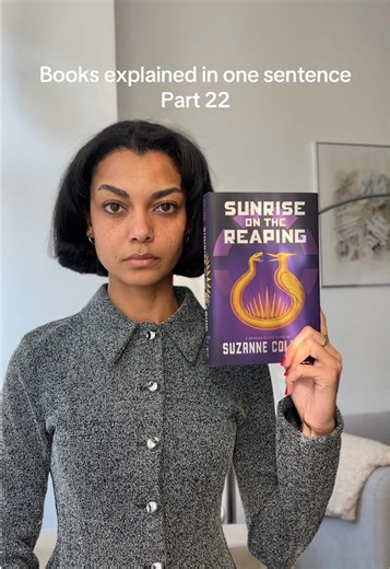 Books explained in one sentence, Part 22 #booktok #sotr #hungergames #bookreview #readersoftiktok