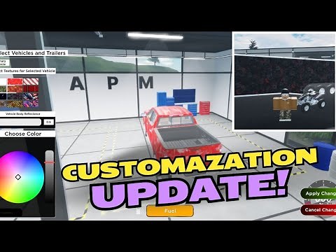 How To Customize Vehicles And Trucks In American Plains Mudding!