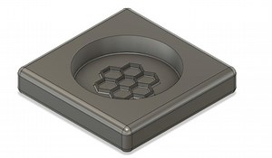 Fichier stl de moule à biscuits en nid d'abeille - Etsy France