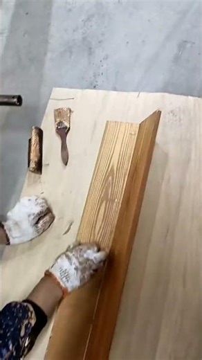 Applying wood grain paint to create natural textures on various surfaces