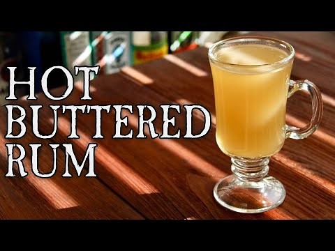 Hot Buttered Rum - With Delicious Blended Butter