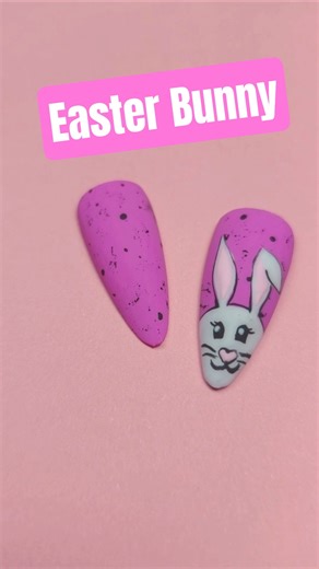 🐰 Easter Bunny Nails 🩷 Cute Spring Nail Art!