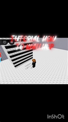 How To WALLHOP Tutorial😆 #shorts #roblox #tutorial #wallhop #wallflick #14t709c_al