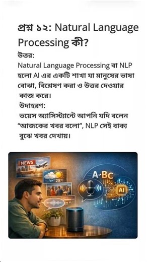 Natural Language‎ Processing কী?‎