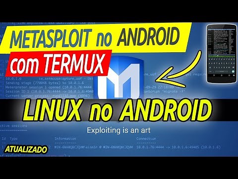 METASPLOIT + TERMUX (Linux) no ANDROID - COMO INSTALAR e COMANDOS BÁSICOS [Tutorial]