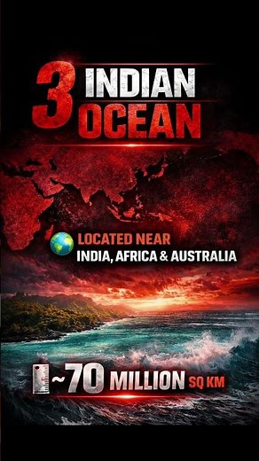 🌊 Largest Oceans in the World Ranked!