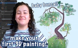 【初学者 插画师 grease pencil】Blender 2.9教程