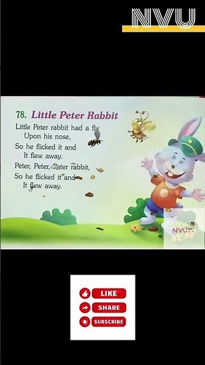 🎵 Little Peter Rabbit - Fun Nursery Rhyme for Kids #KidsSongs #ToddlerLearning #EducationalVideos