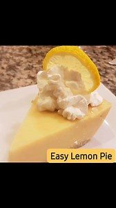 Easy Lemon Pie 2 eggs 2 cans sweetened condensed milk zest of 1 lemon 3/4 cup fresh lemon juice Whisk together condensed milk, lemon juice and zest. Add in eggs and whisk until smooth. pour filling in a graham crust. cook in 350 degree oven for 20 minutes. Cool in refrigerator for 2 hours to set. Enjoy. | Cooking with Greens