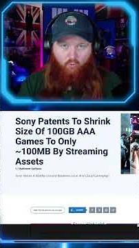 PlayStation's New Patent: 100GB Games Shrunk to 100MB?! Game Changer or OWN NOTHING Nightmare?