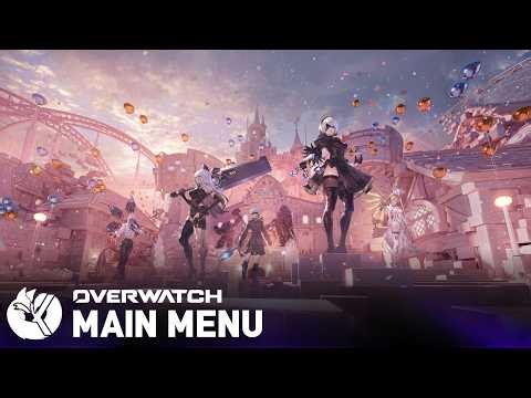 Overwatch × Nier:Automata Collab Main Menu Theme (City Ruins - Rays of Light)