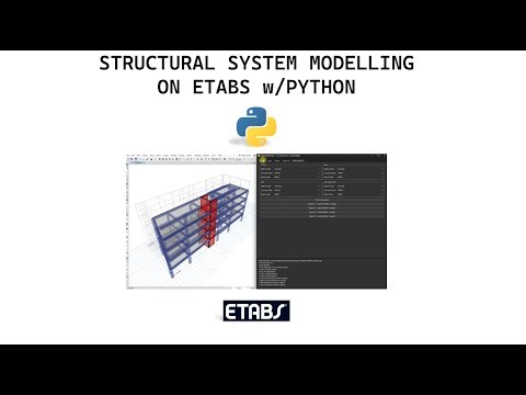 Drawings to ETABS in Minutes — Excel-Driven Modeling with Python & ETABS API