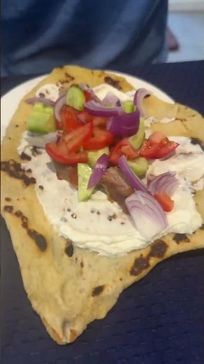 Homemade Greek Lamb Yiros