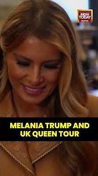US First Lady Melania Trump and UK Queen Camilla tour Queen Mary's Doll House and Royal Library