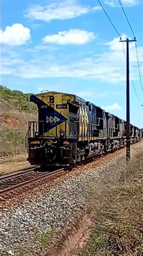 Ferrovia do Aço Trem Só de Locomotivas o famoso Trem WFF