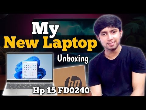 My New Laptop UNBOXING | Hp 15 fd0240 Core i5 13th Gen