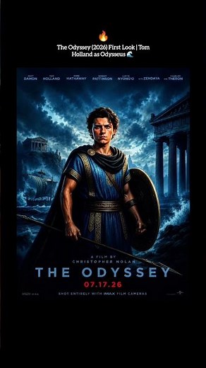 The Odyssey (2026) ⚔️ Christopher Nolan's Most Epic Movie Yet 🔥