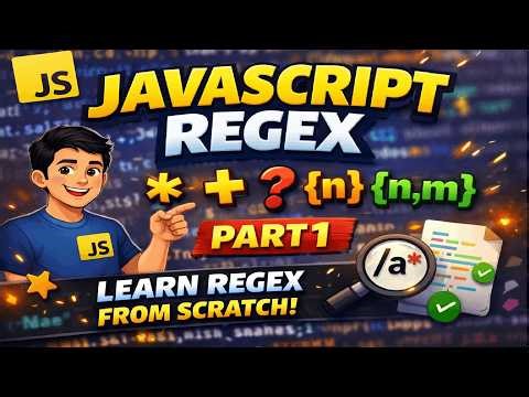 JavaScript Regular Expressions for Beginners – Part 1 | Understanding Quantifiers Step by Step