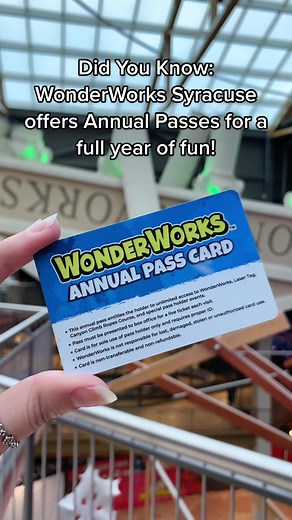 Unlock Unlimited Fun with WonderWorks Annual Pass in Syracuse, NY!
