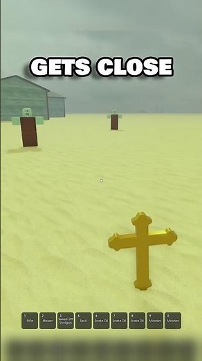 Testing the Crucifix & Holy Water in Roblox Dead Rails!