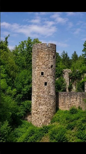 Burg Wallenstein in Hessen vor 860 Jahren erbaut #burgen #history #geschichte #castle