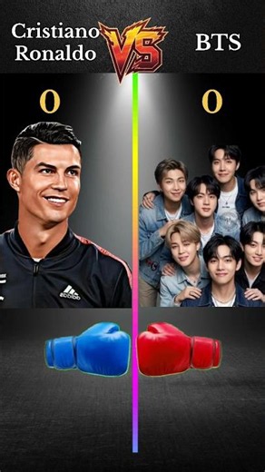 Cristiano Ronaldo vs Bts 2026😱 | Football King vs Music King | #shorts #viral #ronaldo #bts #vs