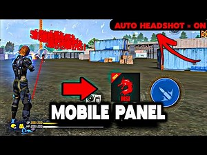 Free fire Mobile Panel🤯📲 | FF Headshot Panel For Mobile🔥 | FF Panel | Macro Msi Free fire