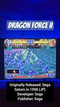 Dragon Force II #dragonforceii #sega #segasaturn #strategyrpg #retrogaming