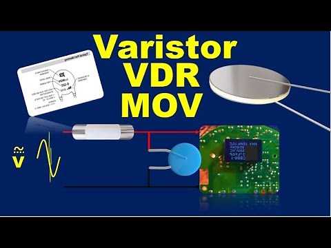 The Varistor, MOV or VDR: What is it and how does it work? | Makordoba's Virtual Classroom