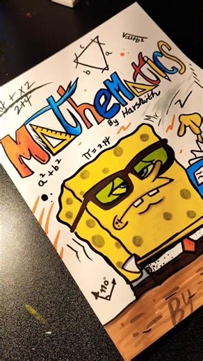 Drawing Nerd Spongbob #art#drawing#shorts#spongebob