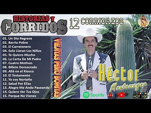 Hector Montemayor Mix De Puras Buenas 🌵🎤 Rancheras Y Corridos Famosos