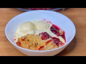 How to Make an Amazing Cherry Cobbler