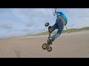 Kite Land Boarding - GoPro Hero6 240fps super slow motion
