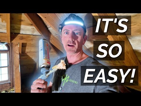 DIY How to Air Seal an Attic - Best BANG for Your Buck Places to Seal!