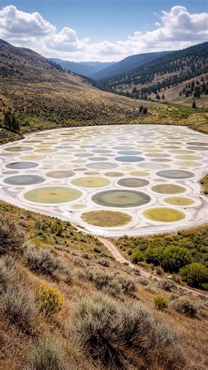 The Mystery of Spotted Lake #Shorts
