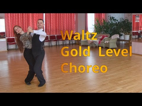 Waltz Gold Level Choreography | Outside Change to PP, Running Cross Chasse to PP