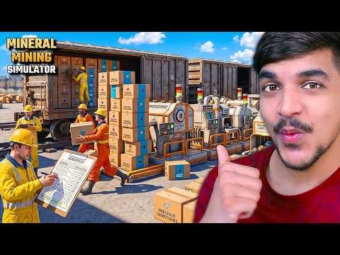 I HIRED WORKERS TO AUTOMATE MY MINE ⛏️🤖 | Mineral Mining Simulator #2