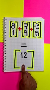 SUMA DE TRES MATRICES 2X1 😎👈 | Estudia Con Marisol