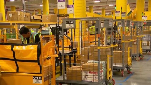 Amazon promises faster Melbourne deliveries after opening two new logistics centres