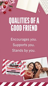 What more could you ask for in a friend? 😉 #FishermansFriendMalaysia #Strong #Refreshing #Boosts #Cooling #Cherry | Fisherman's Friend Malaysia