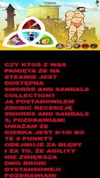 Swords And Sandals 3 Recenzja #shorts #swordsandsandals #gaming
